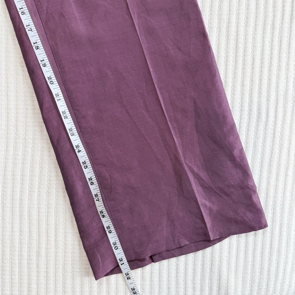 Lafayette 148 New York Women's Gates Straight Leg Pants in Kir - Picture 8 of 9